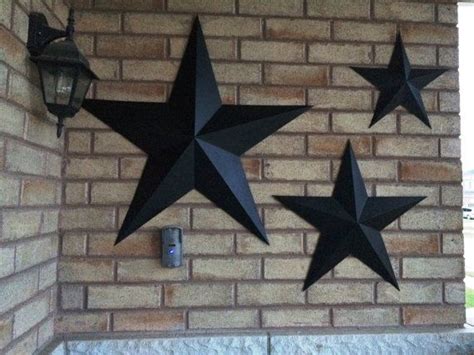 how to hang metal star on house|large metal stars for outside.